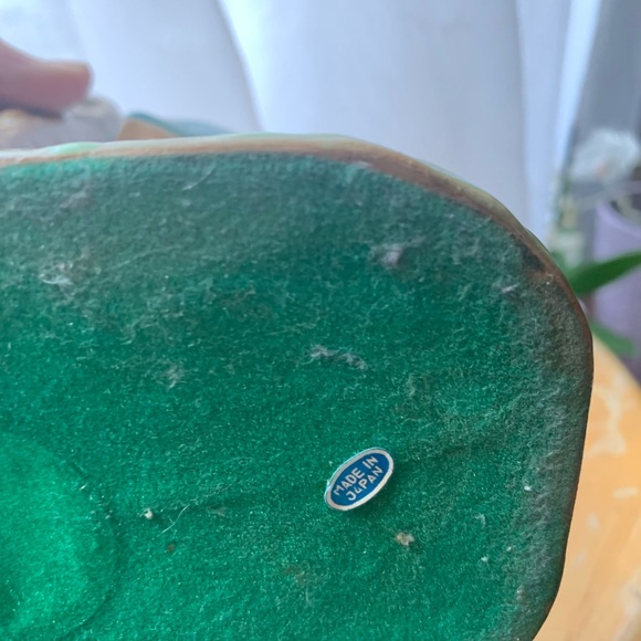 Vintage Uctci mid-century Japan bookend girl by tree - Picture 3 of 3